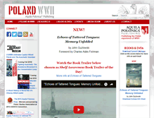 Tablet Screenshot of polandww2.com